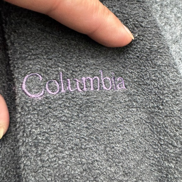 Columbia Fleece Jacket Men's Size S Gray Washington Huskies NCAA - Picture 2 of 14